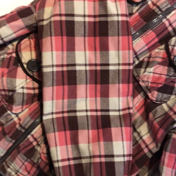 Dollhouse-Plaid Coat - Picture 4 of 7